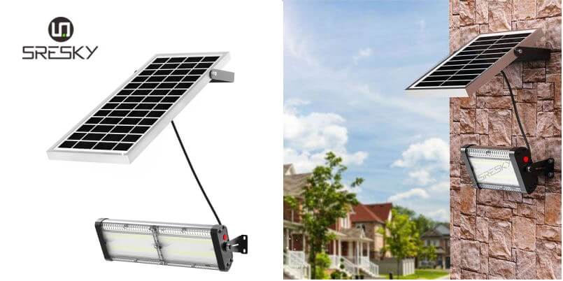 Solar wall light