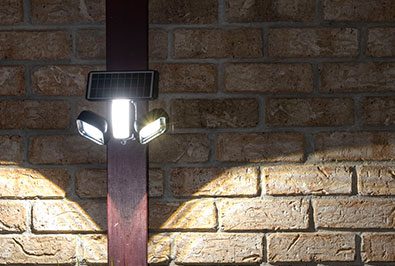 Solar lights shop for brick walls