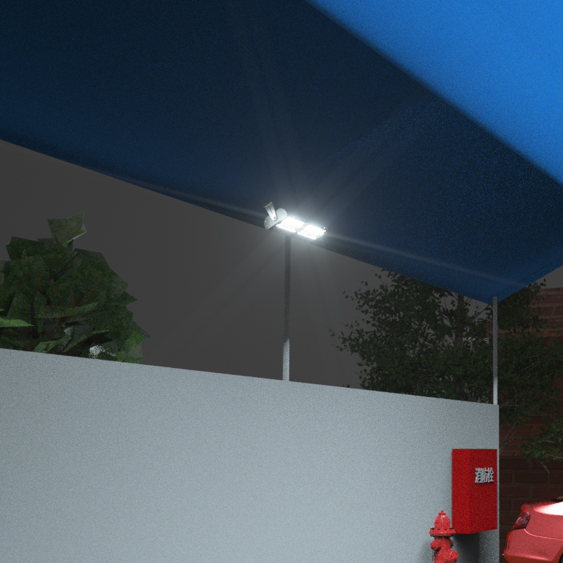 sresky solar wall light swl 40pro 56