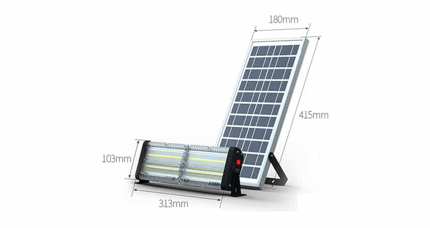 Vỏ đèn tường năng lượng mặt trời SWL 40PRO 1