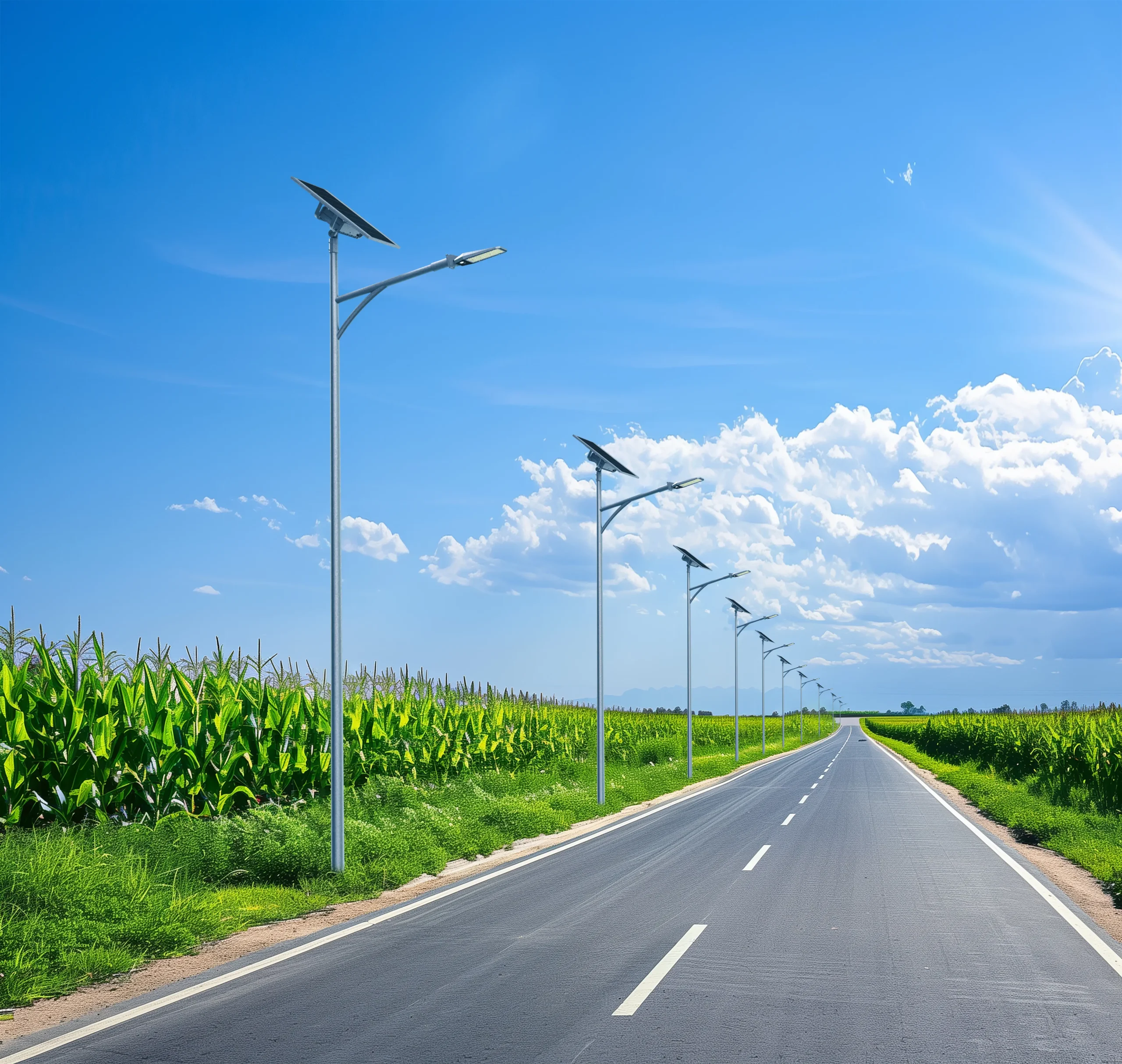 Delta S Solar Street Light